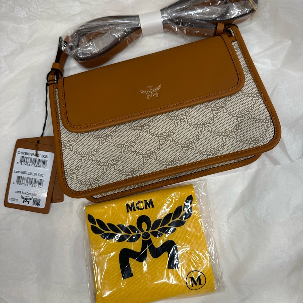 Mcm Himmel Small Lauretos Crossbody Bag